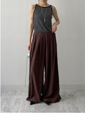 Dog Stripe Boat Neck Sleeveless