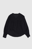 Fleur sheer lace blouse