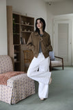 Rivet Cotton Blouson Jacket