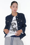 Non fade standard denim jacket