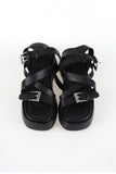 Platform strap sandals