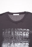 Solari see-through print tee