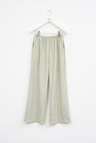(W) Cupro Wide Pants