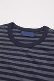 Velin pigment stripe T-shirt