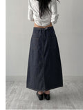 Adjust Nep Selvage Long Skirt
