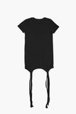 Dovia fold layered tee