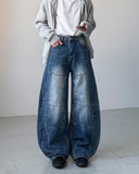 Bowser Wrinkle Balloon Denim