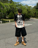 Port raglan short sleeve t-shirt