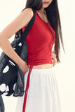 Lumi side shirring sleeveless