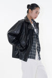 Shadow overfit check shirt