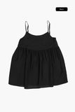 Roni button back bustier top