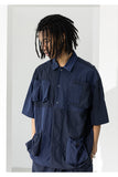 LIPSTACK POCKET OVERSIZED SHORT