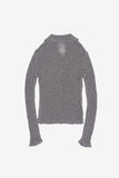 Solune net collor cardigan