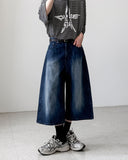 Catch Washed Bermuda Denim
