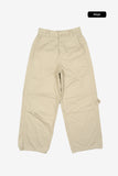 Oasis loose parachute pants