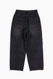Duns pintuck wide denim pants