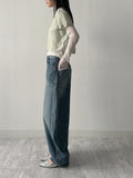 541 Rivet Balloon Wide Denim Pants
