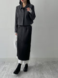 Lot Collar Short Jacket