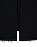 A-LINE COTTON SLIT SKIRT