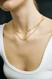 Melrose Double Chain Necklace