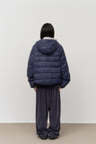 Rap Hooded Down Jumper