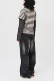 (W) Pepper Layered Longsleeve