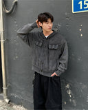 Pigment Pocket Hooded Cardigan