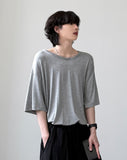 Rins U-neck Half Sleeve