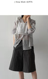 [unisex] Rainy Nylon Bermuda Pants