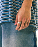【AG X JOSILVER】Custom Button Sliver Ring