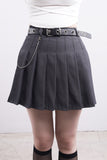 Elysium Belt Pleated Skirt