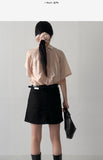 Four Seasons A-Line Mini Skirt Pants