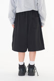 Pain patch bermuda pants