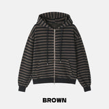 Cole Cropped Dyeing Zip Hoodie