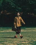 【ANGLAN x HEKA】Wood Bone Long Sleeve - Mustard