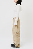 (W) Roa Stud Hooded Top