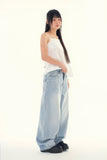 Moa square strap blouse