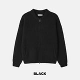 Baking Knitted Zip Up