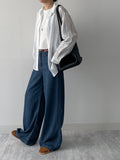 Torre Stripe See-Through Loose Fit Shirt