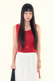 Lumi side shirring sleeveless