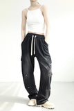 Lucky Back Slit Unbalanced Sleeveless