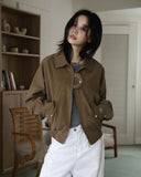 Rivet Cotton Blouson Jacket