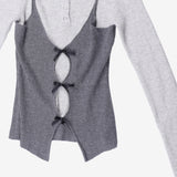 Looney Ribbon Layered T-Shirt