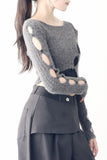 Smith's Unbalanced Slit Knit