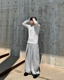 Static Tuck Balloon Sweat Pants