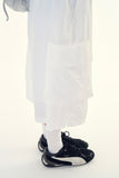 Opening utility bermuda pants