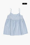 Roni button back bustier top