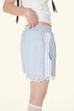 Choa lace track shorts