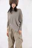 Hardy Unbalanced Drape Knit