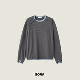 Tori Striped Henley Top